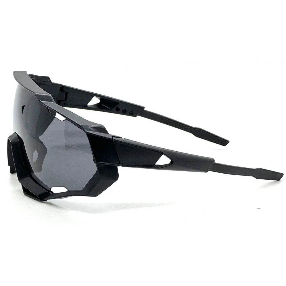 Sport Sunglasses Black Lens‎ Cycling Running Fishing Golf UV Protection Shield